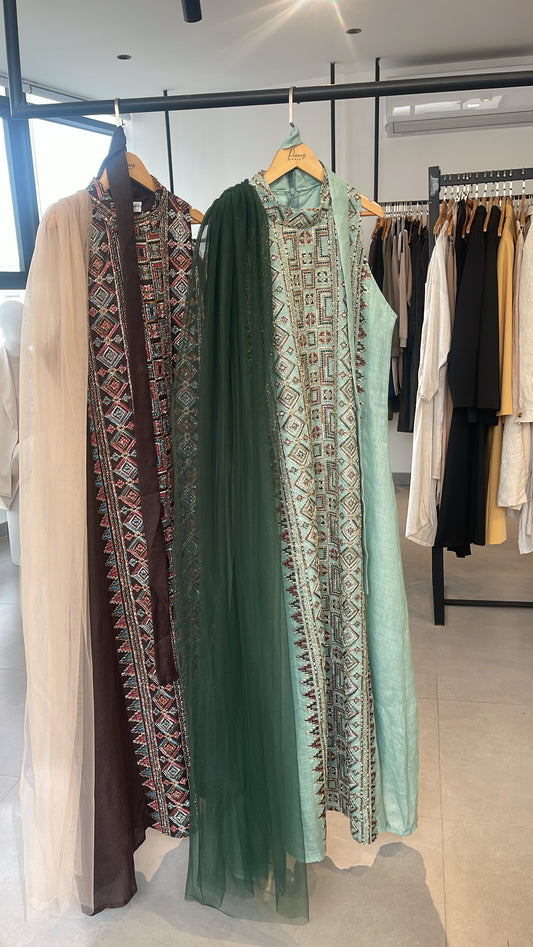 Green Abaya