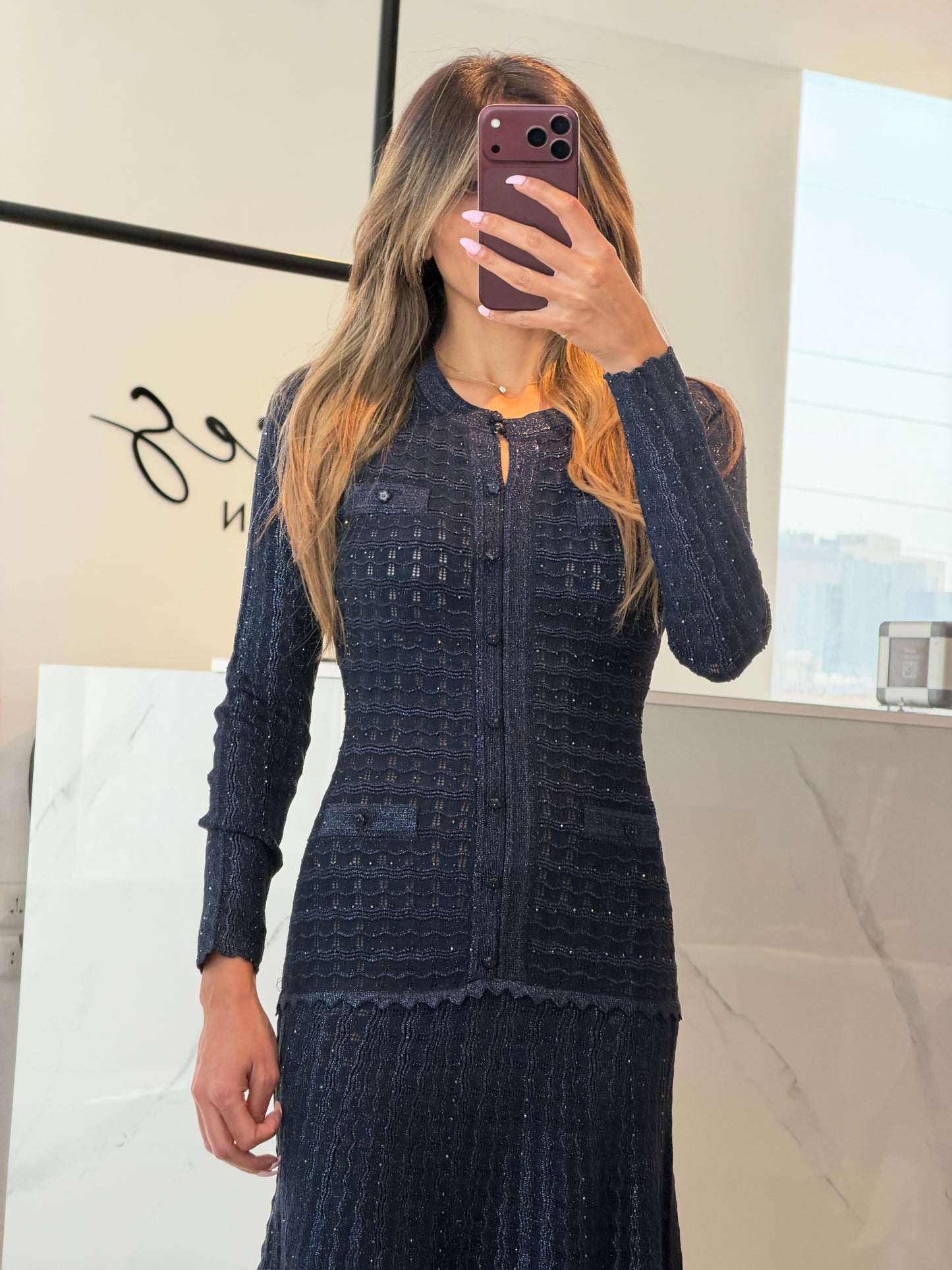 Iris Dress Long Sleeve