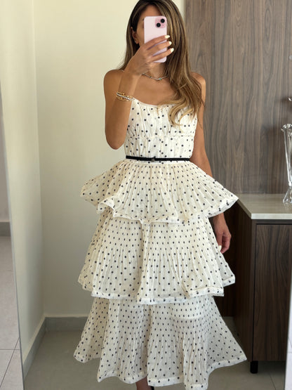 Polka Ruffles Dress