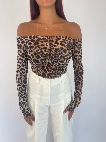 Leopard top